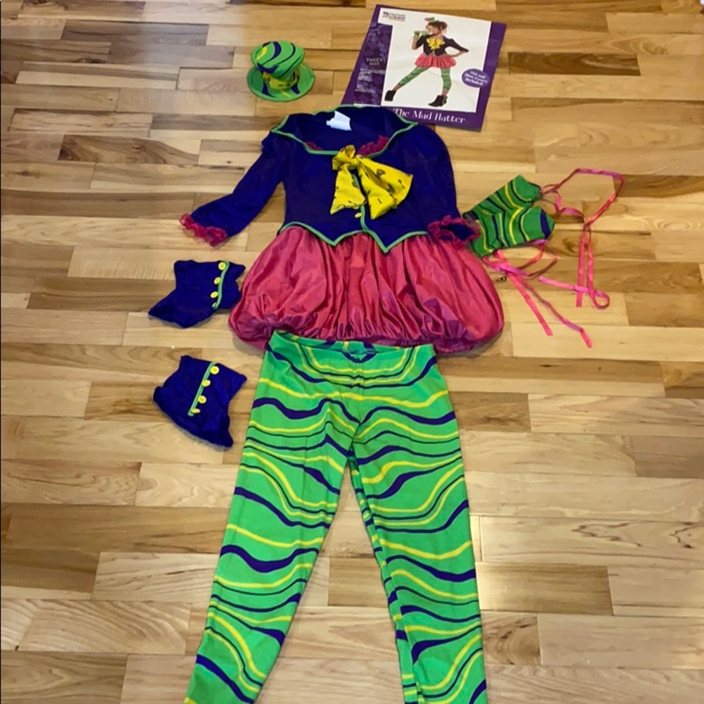Girls Mad Hatter Costume
